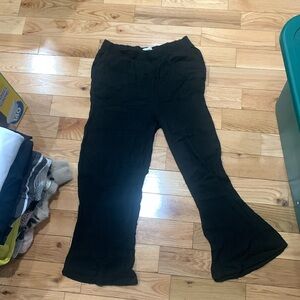 ichi Size M black pants flowy for summer